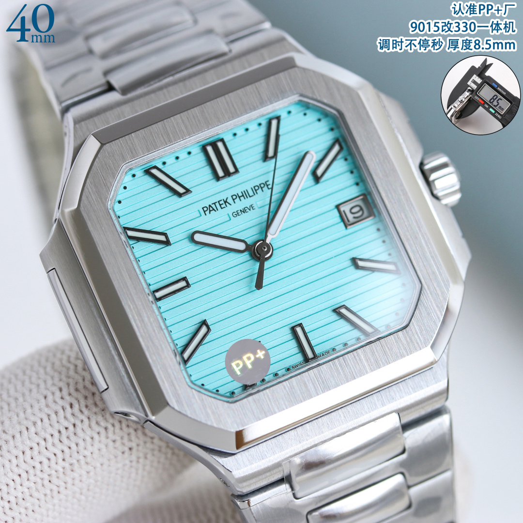 파텍필립 프리미엄 워치 7128 R 자동 화이트 다이얼 화이트골드 레플리카 44165 Patek Philippe 이미지 3