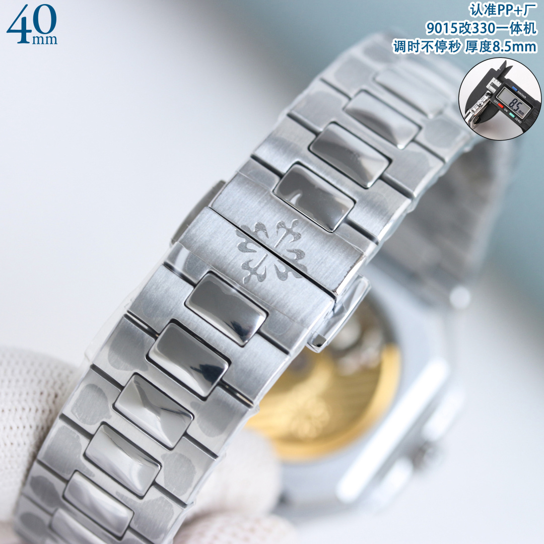 파텍필립 프리미엄 워치 7128 R 자동 화이트 다이얼 화이트골드 레플리카 44165 Patek Philippe 이미지 8
