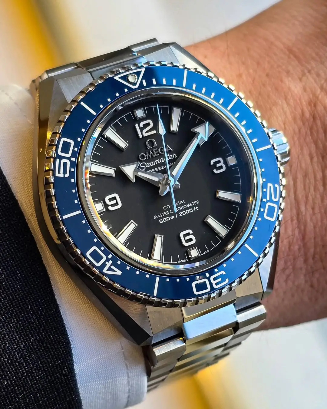 NO:727358,VS+ Omega OMEGA’s new “Seamaster Rice” steel belt model can continue to accept orders...,,omega19860909VS+ 欧米茄OMEGA全新“海马米” 钢带款可继续接单…,,omega,Watch