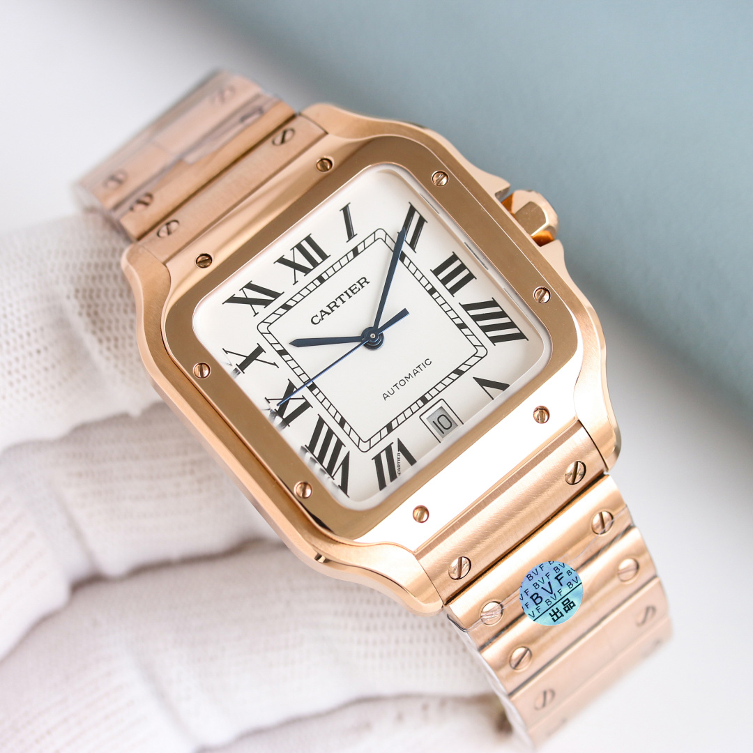 Cartier Style White Watches Lookbook Reference image 1