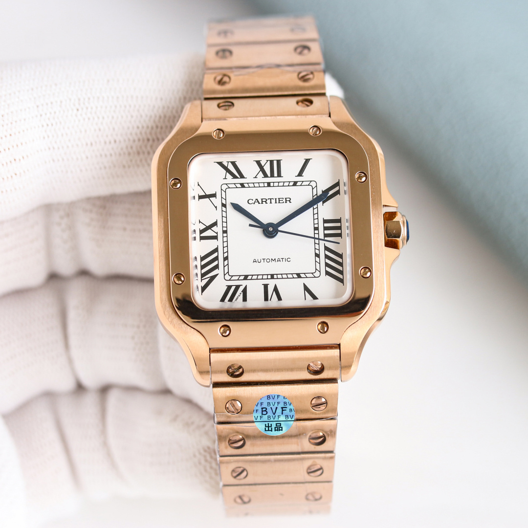 Cartier Style White Watches Watches Watches detail image 6 from source 765655
