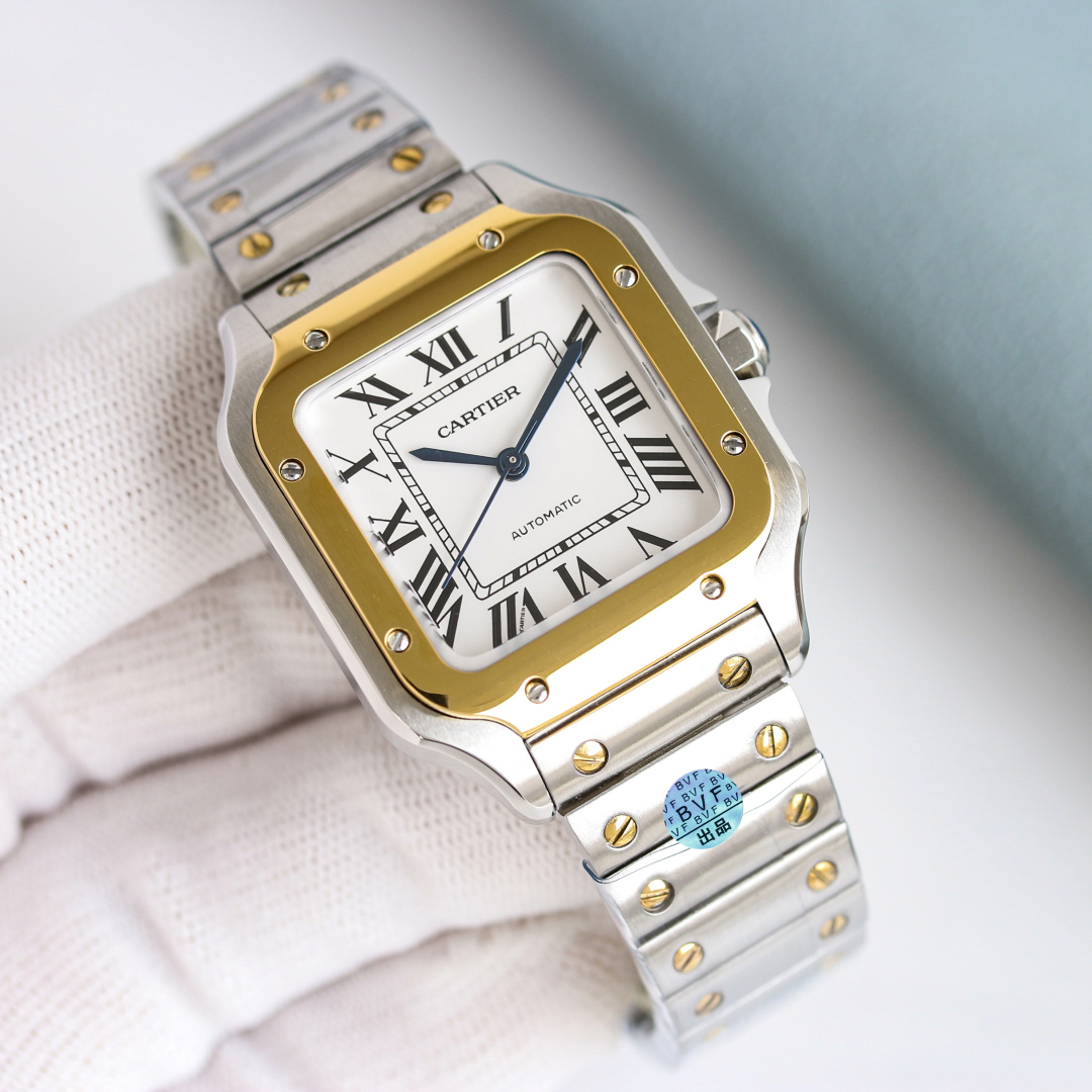 Cartier Style White Watches Watches Watches detail image 4 from source 765655
