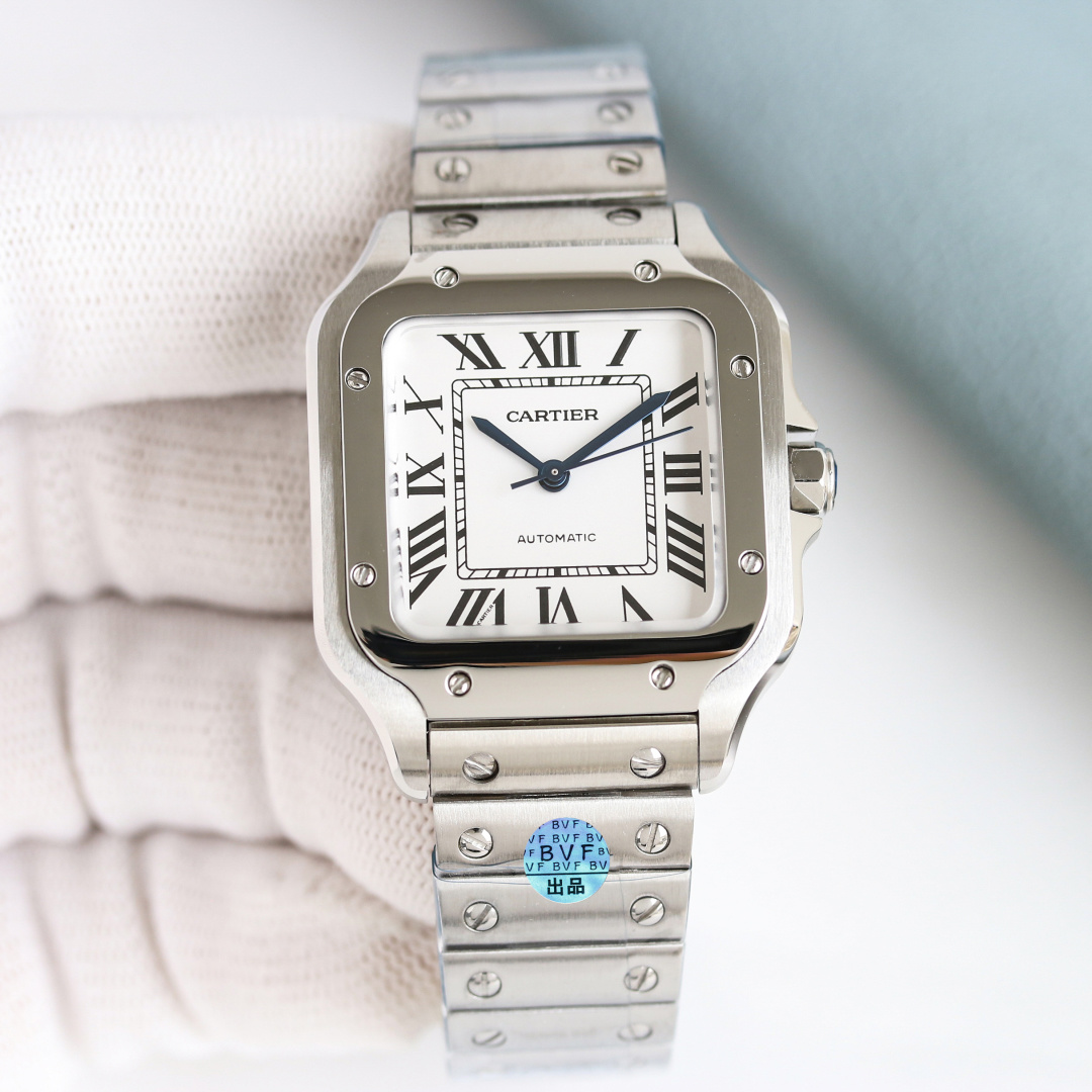 Cartier Style White Watches Lookbook Reference image 2