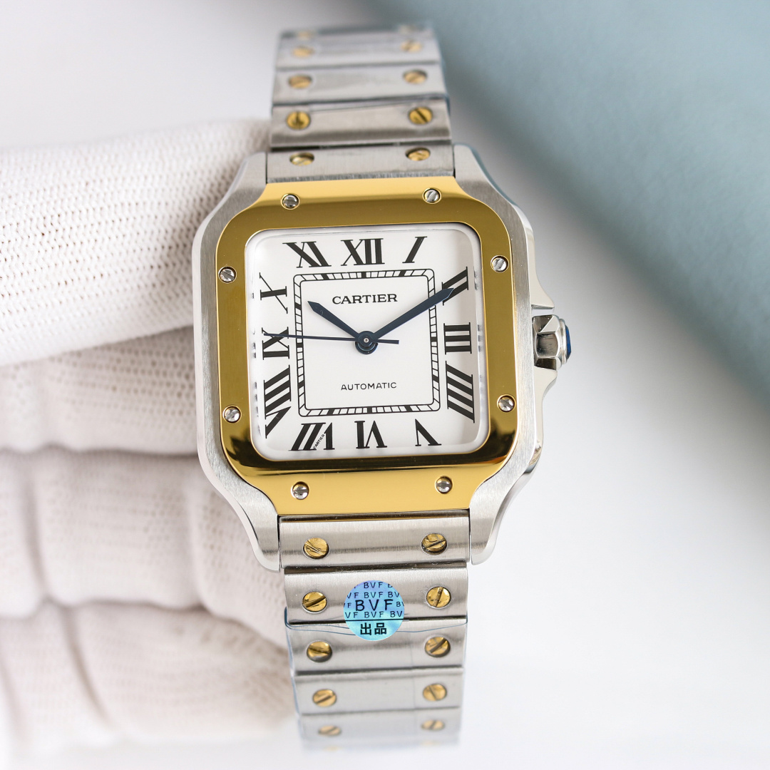 Cartier Style White Watches Watches Watches detail image 3 from source 765655