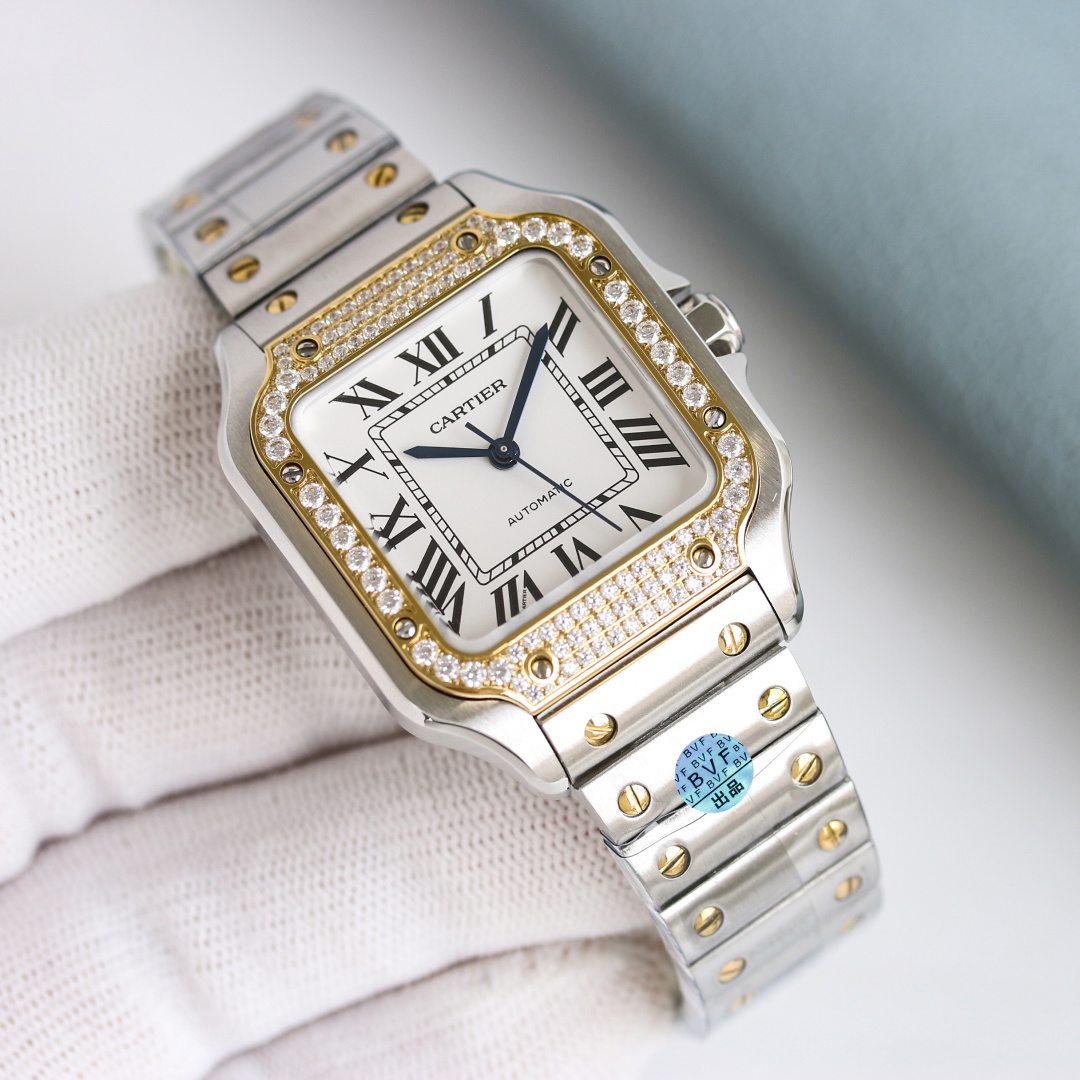 Cartier Style White Watches Lookbook Reference image 1