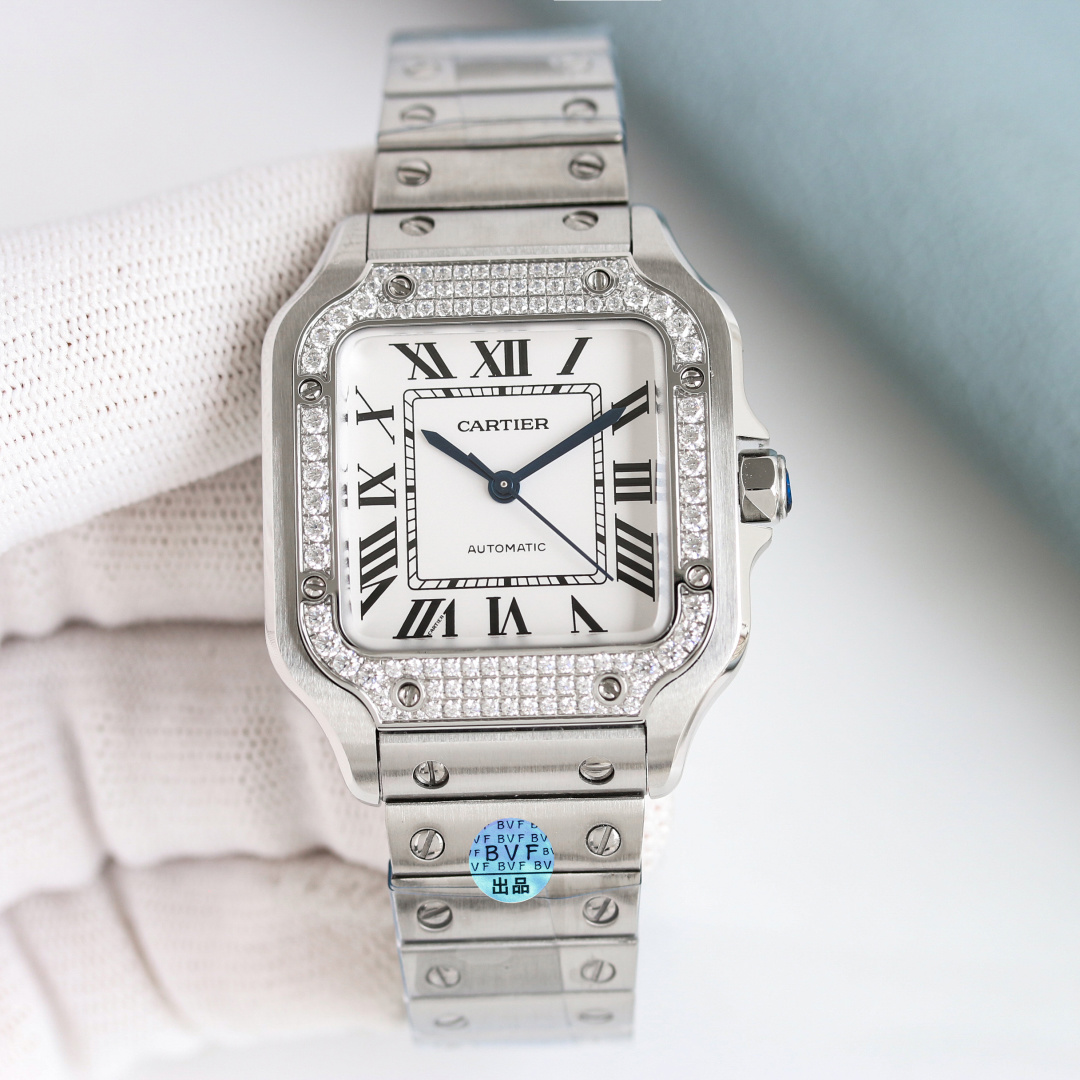 Cartier Style White Watches Watches Watches detail image 5 from source 765656