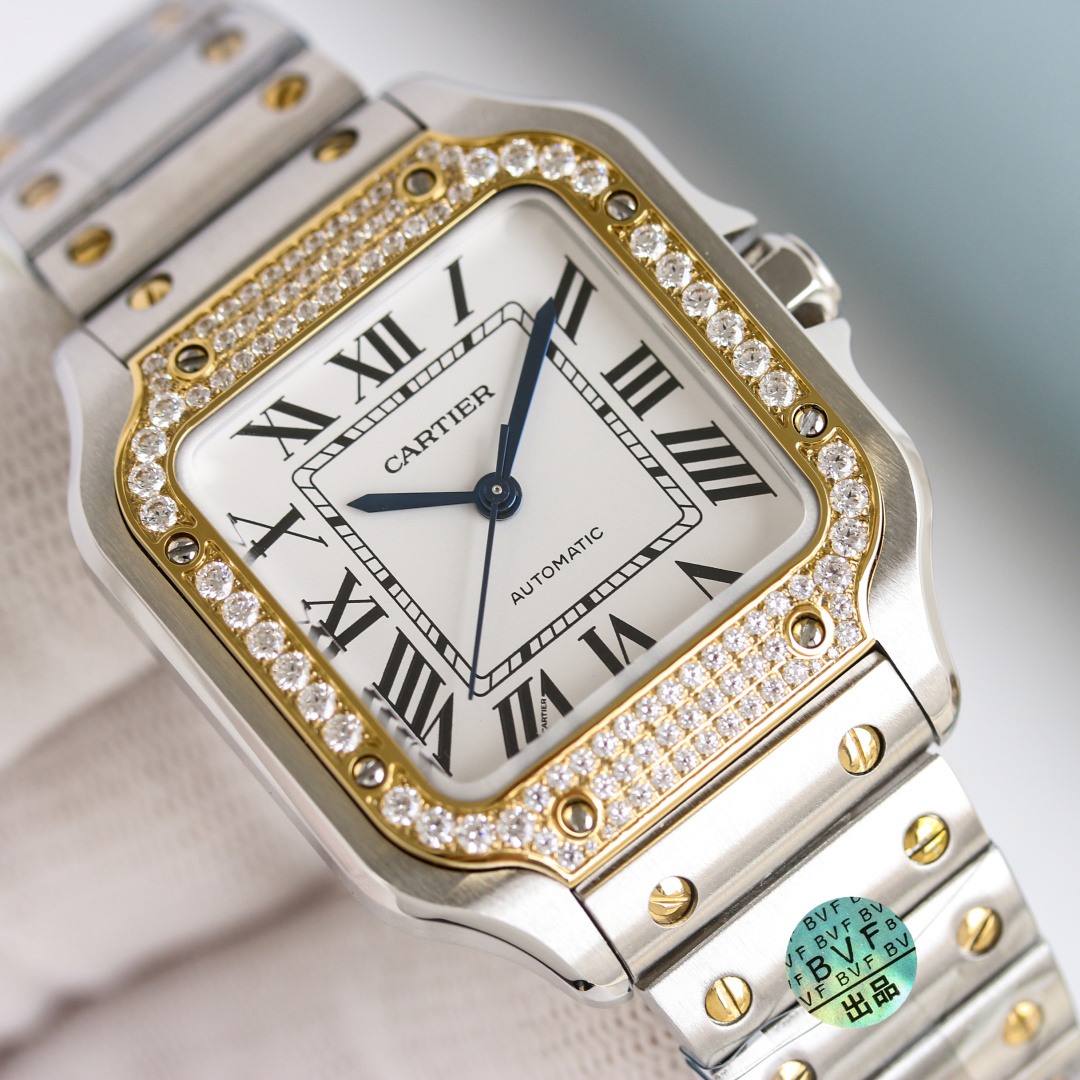 Cartier Style White Watches Watches Watches detail image 3 from source 765656