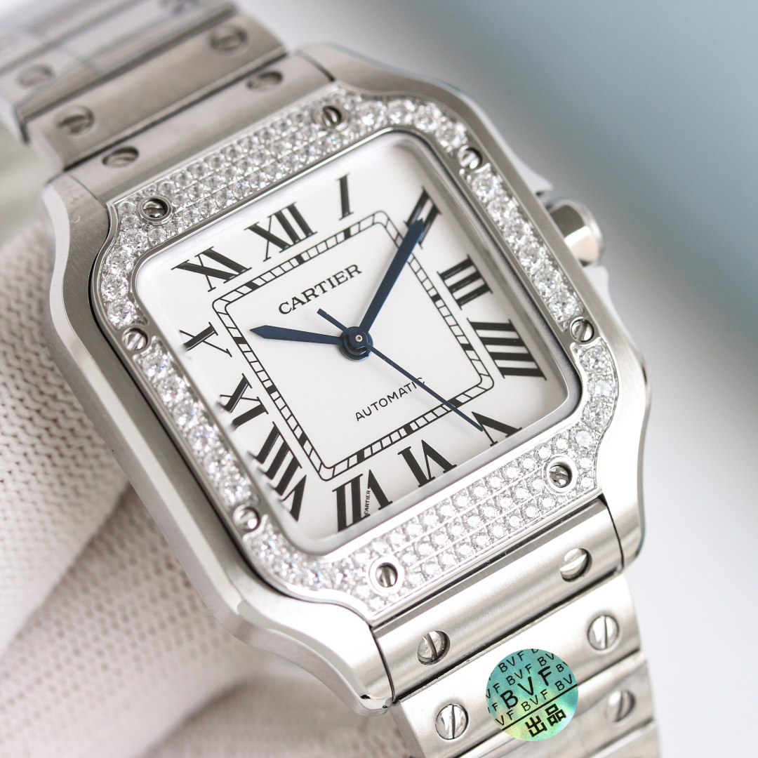 Cartier Style White Watches Watches Watches detail image 6 from source 765656