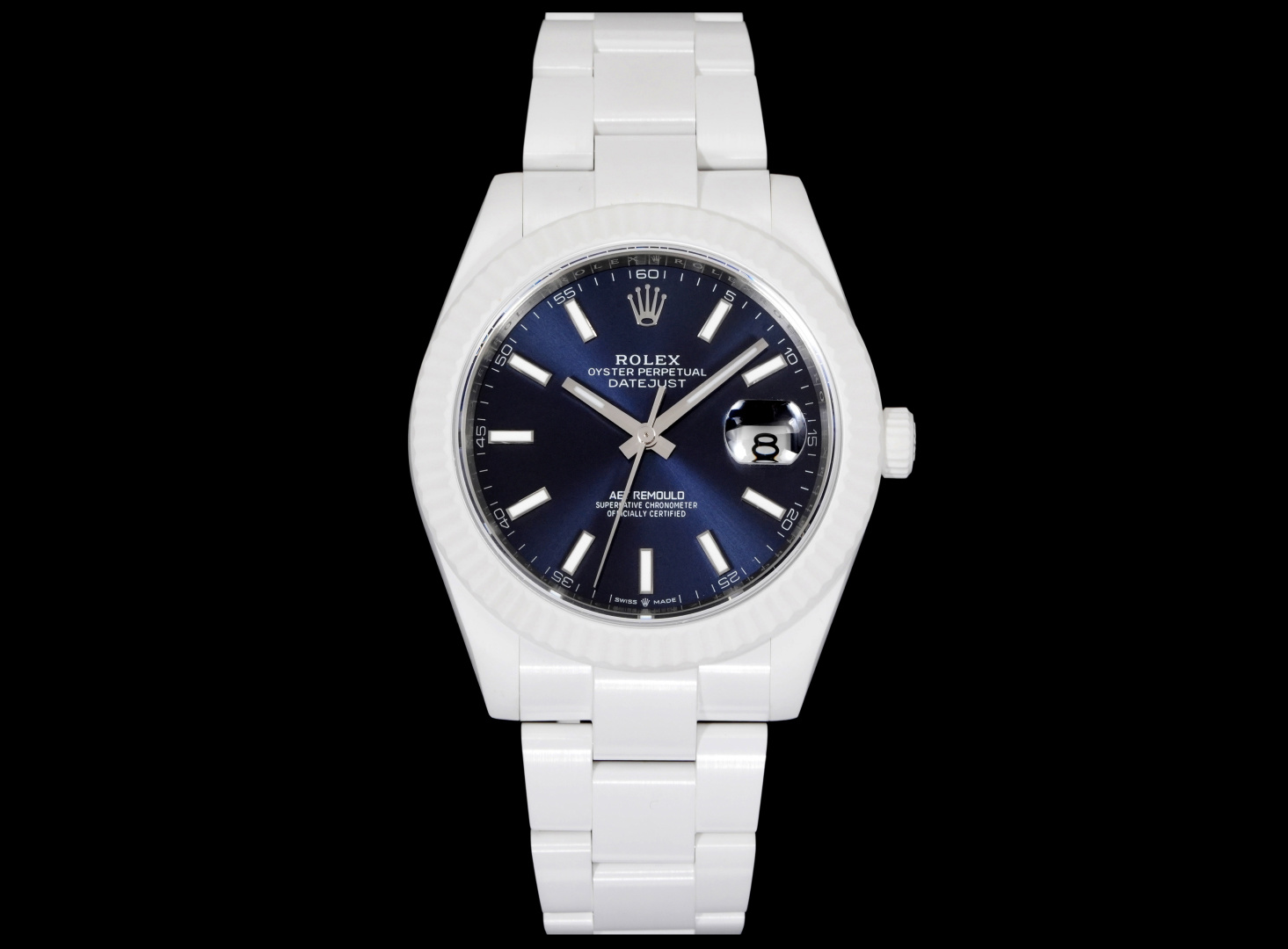 NO:860073,Produced by PPM PPM Factory 'New Summer Product' ROLEX Diary Series LB2 AET REMOULD Size 41mm All-ceramic Datejust, delicate matte white ceramic, invincible texture, ultra-light to handle, no heavy feeling of metal. The beauty of the structure contained in the pure appearance. The seemingly simple design actually contains the ingenuity of the craftsman. The new dial uses color to interpret the impression of the city, and the sunray design adds visual depth, presenting multiple levels of subtleties.  PPM launches the ceramic version of Datejust this time with five dial colors to choose from: classic green, cherry blossom red, ivory white, Tiffany blue, navy... The dial is gentle and romantic, showing a delicate luster under the light. It uses the original integrated movement, classic date window and Oyster buckle, full of details, which not only retains the essence of Rolex, but also injects new vitality. Luxurious and exquisite mechanical men's watches are recommended. For the best luxury recommendations as gifts, please look for PPM's exclusive quality, tiffany, rolex19860909PPM 出品  PPM Factory “夏季新品”ROLEX 日志系列 LB2 AET REMOULD 尺寸 41mm 全陶瓷日志型,细腻的哑光白陶瓷,质感无敌,上手超轻盈,完全没有金属的厚重感.纯净外观蕴含的结构之美 看似简约的设计实则蕴含工匠的巧思.新品表盘以色彩诠释城市印象,太阳纹设计更添视觉深度,呈现多重层次的精妙之处 PPM此次推出陶瓷版本日志型有五个表盘颜色可选:经典绿、樱花红、象牙白、蒂芙尼蓝、藏青… 表盘温柔又浪漫,在光线下呈现出细腻的光泽,采用原装一体机芯,经典的日期窗和蚝式表扣,细节拉满,既保留了劳力士的精髓,又注入了全新的活力.奢华精致推荐机械男士腕表 送礼最佳奢华推荐请认准PPM独家品质,,tiffany,rolex,Watch