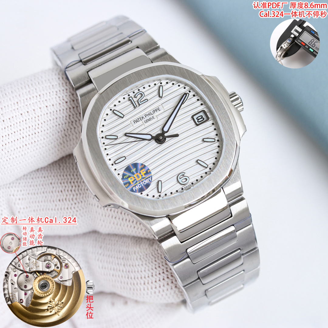 NO:944337,PDF Factory2026 Wall Crack Recommended PDF Version All-in-one Patek Nautilus Series High-Looking Mechanical Women's Watch [2026 Super God's Top Version] Patek Philippe's sporty and elegant Nautilus women's mechanical watch is coming!  (Purchase limit) Welcome to compare details 1. Equipped with an exclusive customized version of Cal.324 all-in-one automatic movement (not an ordinary plywood machine), non-stop second for time adjustment, non-stop second for time adjustment, special kinetic energy storage of 45 hours, vibration frequency of 28800 per hour. 2316L customized ergonomic strap!  3The size of the watch is 35.2MM and the thickness is 8.6mm, which is consistent with the original!  4 Inlaid with 56 crystal diamonds and the same number of diamonds. 5 The watch mirror is double-sided anti-glare sapphire crystal glass. 6 The literal color and luminous effect are consistent with the same. 'No one can own it, it is just kept for the next generation.' Elegant and elegant, it perfectly interprets the fashion taste of working women, while being elegant and yet powerful and domineering. PDF Factory2026's ingenious masterpiece, watch friends are welcome to taste,19860909PDF Factory2026 墙裂推荐PDF版本一体机 百达鹦鹉螺系列高颜值机械女表【2026超神之作 顶级版本】百达.翡丽运动优雅鹦鹉螺女款机械腕表强势来袭！（限购支）欢迎对比细节 1搭配独家定制版Cal.324一体机自动机芯(非普通夹板机）,调时不停秒,调时不停秒,特惠动能储存45小时,振频28800每小时. 2316L定制级人体工程学表带！ 3腕表尺寸35.2MM,厚度8.6mm与原装一致！ 4镶嵌56颗水晶钻与钻石数量一致 . 5表镜双面防眩目蓝宝石水晶玻璃. 6字面色泽夜光效果均与一致. “没人能拥有,只不过为下一代保管而已.” 优雅大气 完美演绎职场女性的时尚品味,在优雅之余又不失强悍霸气. PDF Factory2026匠心力作 欢迎表友品鉴,,Watch
