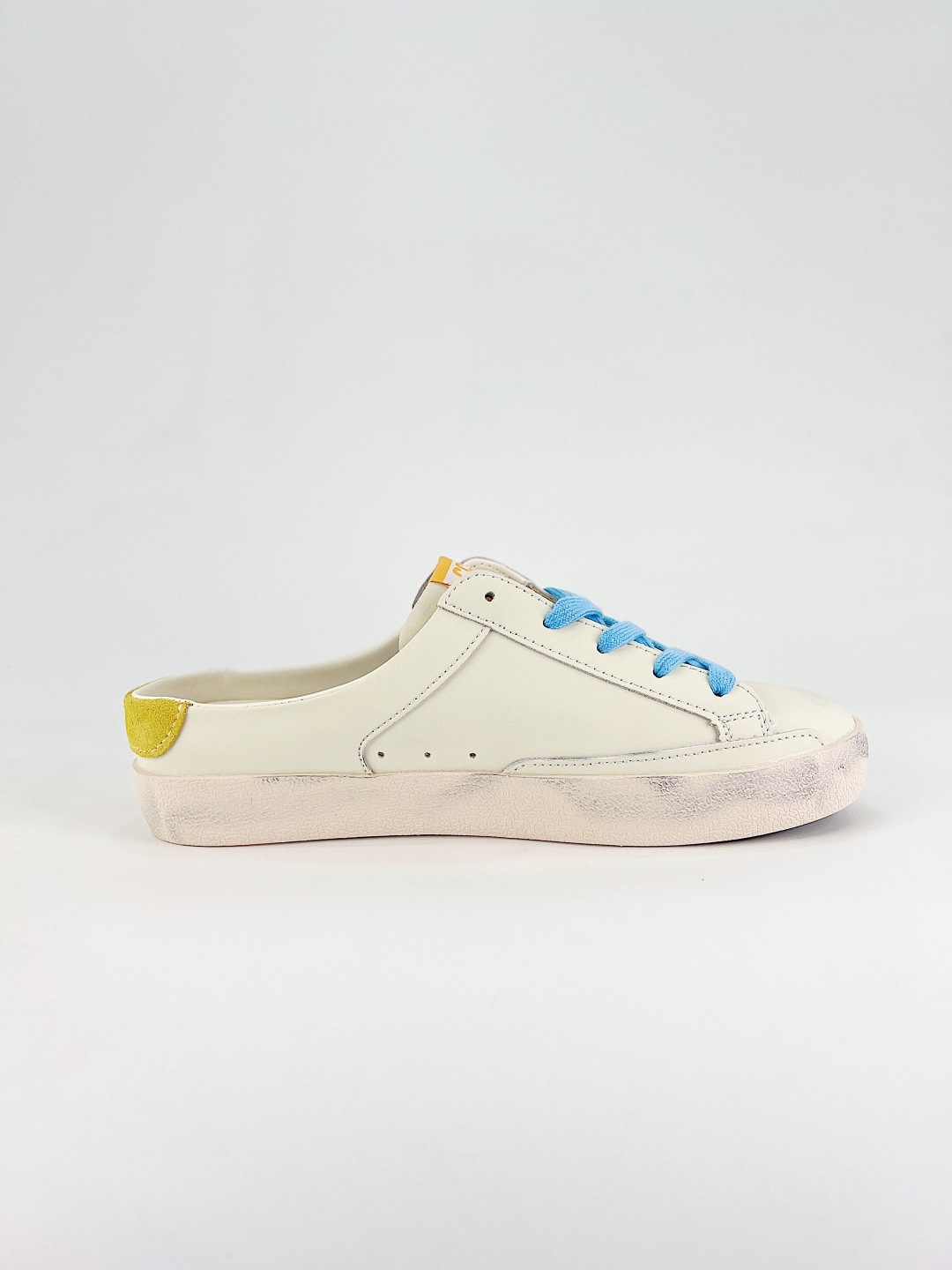 Golden Goose Women's Sabot Distressed Leather Sneakers with Red Glitter Star 6 cmp i1746467679415 4469 0 4