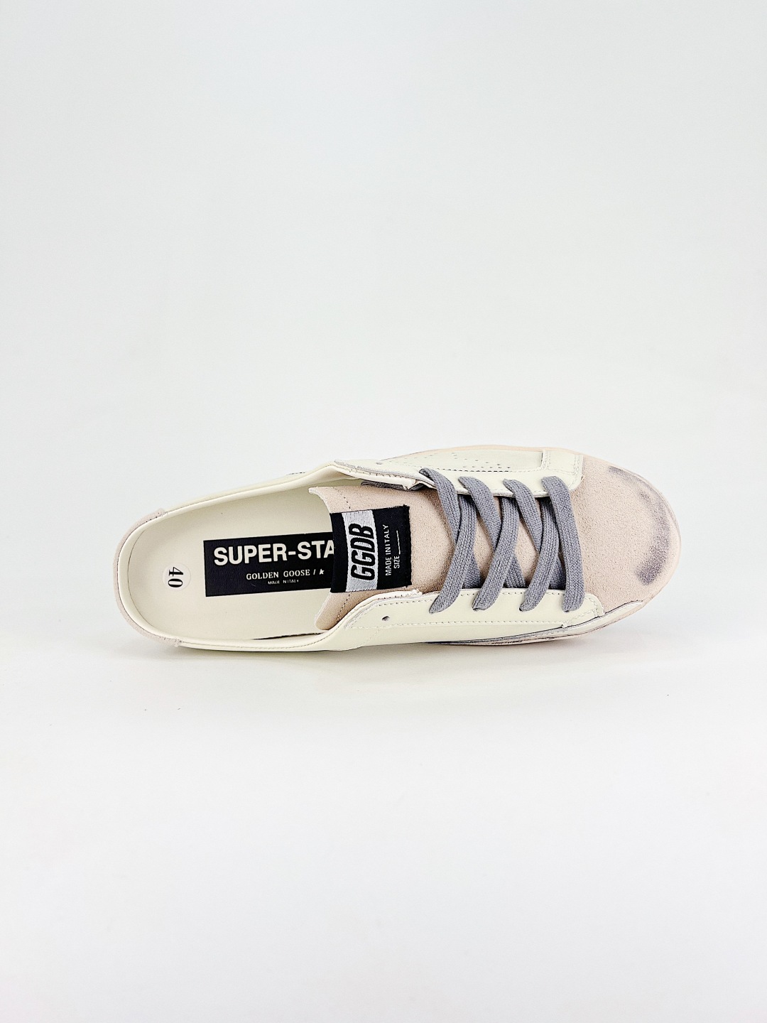 Golden Goose Women's Superstar Sabot Leather Sneakers Slides Cream White 5 cmp i1746467846003 6803 0 3