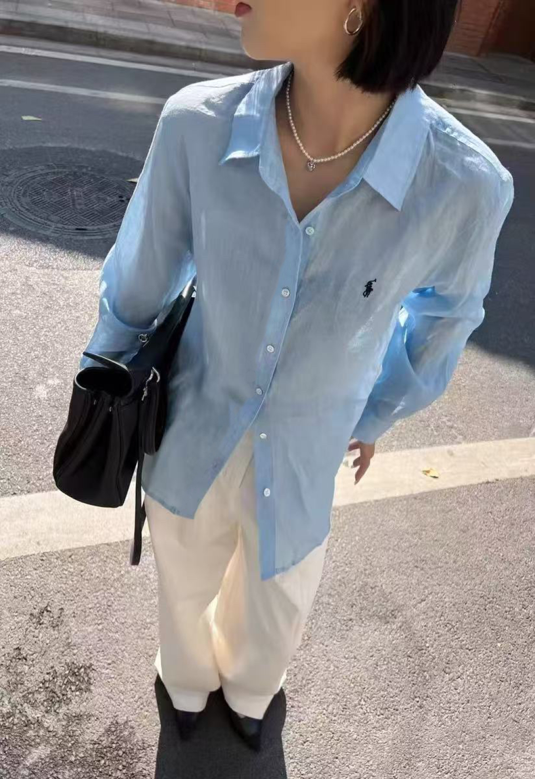 Ralph Lauren Linen Shirt - Embroidered Logo, Lightweight & Comfortable 1 cmp i1747057821803 4455 0 1