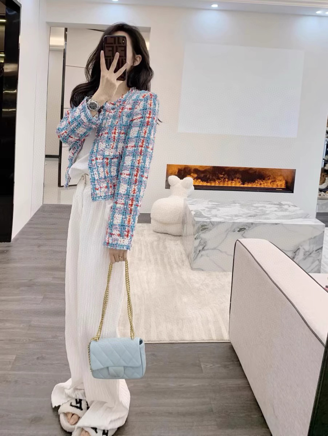 Elegant Chanel-Style Tweed Jacket - Classic Design, Versatile Style 8 cmp i1757252940362 5739 0 7