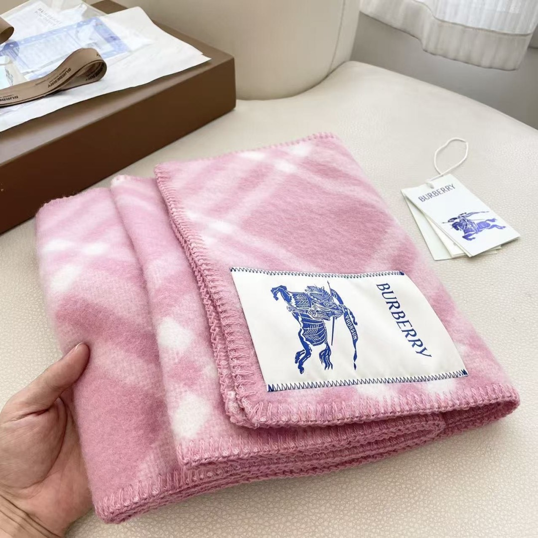 （2025最新版本缩边）𝐁𝐔𝐑𝐁𝐄𝐑𝐑✓最新配色🔥 【斜格长巾】工艺与材质完全与专柜无区别，粗犷耐用，厚