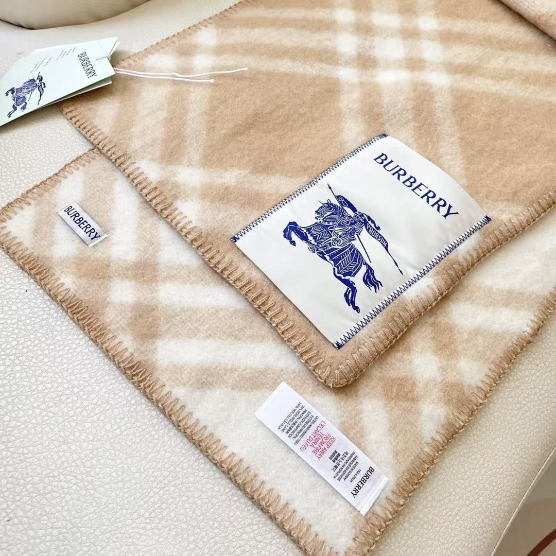 （2025最新版本缩边）𝐁𝐔𝐑𝐁𝐄𝐑𝐑✓最新配色🔥 【斜格长巾】工艺与材质完全与专柜无区别，粗犷耐用，厚