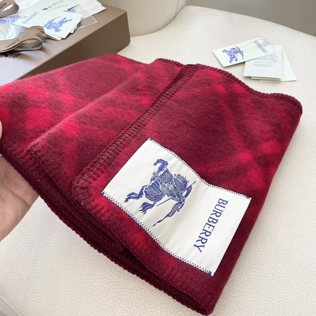 （2025最新版本缩边）𝐁𝐔𝐑𝐁𝐄𝐑𝐑✓最新配色🔥 【斜格长巾】工艺与材质完全与专柜无区别，粗犷耐用，厚