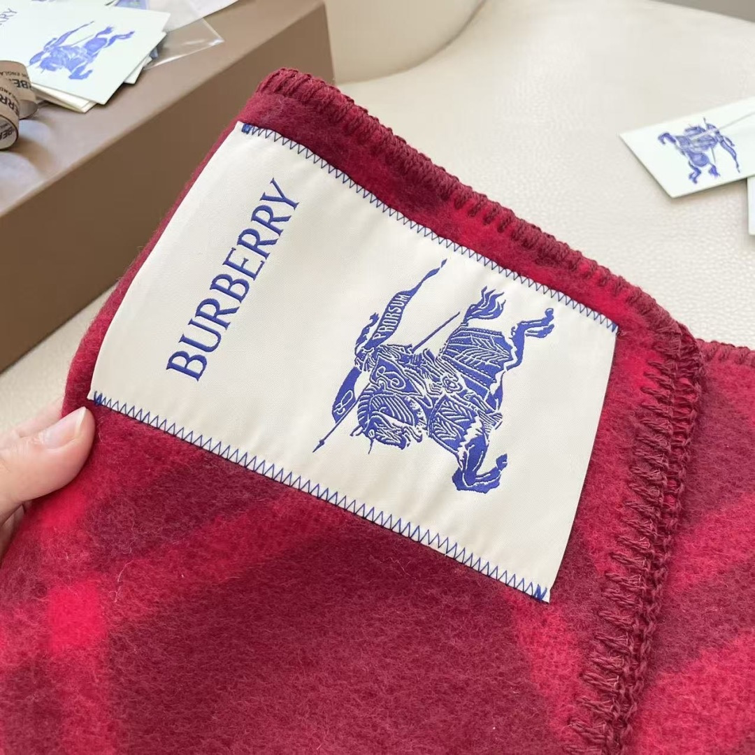 （2025最新版本缩边）𝐁𝐔𝐑𝐁𝐄𝐑𝐑✓最新配色🔥 【斜格长巾】工艺与材质完全与专柜无区别，粗犷耐用，厚