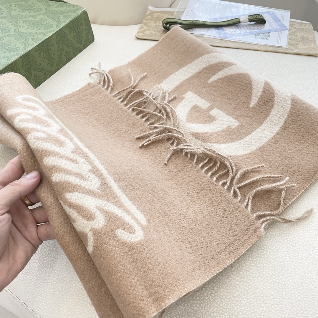 💋2025专柜最新款💨古奇火爆来袭💥🎊顶级色织工艺🔥此工艺只有大牌纯正代工厂才有的工艺‼️100%顶级羊