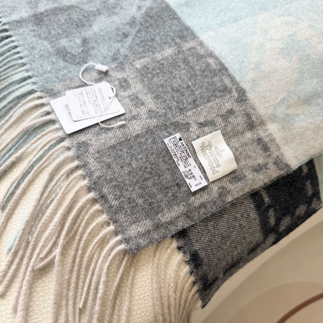 🆕𝐕𝐢𝐯𝐢𝐞𝐧𝐧𝐞 𝐖𝐞𝐬𝐭𝐰𝐨𝐨𝐝🪐✨经典大土星围巾 vivienne westwood西太后土星 英