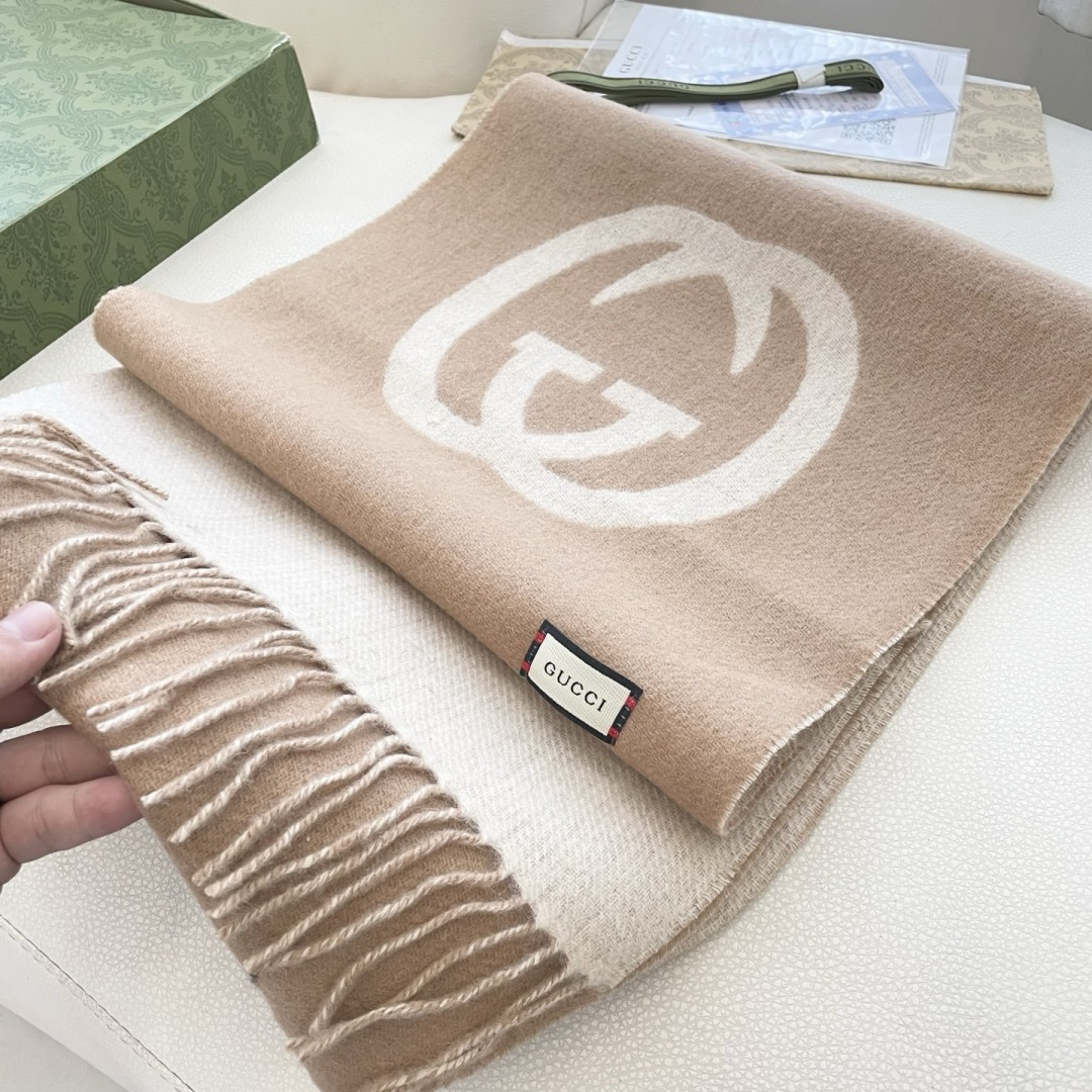 💋2025专柜最新款💨古奇火爆来袭💥🎊顶级色织工艺🔥此工艺只有大牌纯正代工厂才有的工艺‼️100%顶级羊