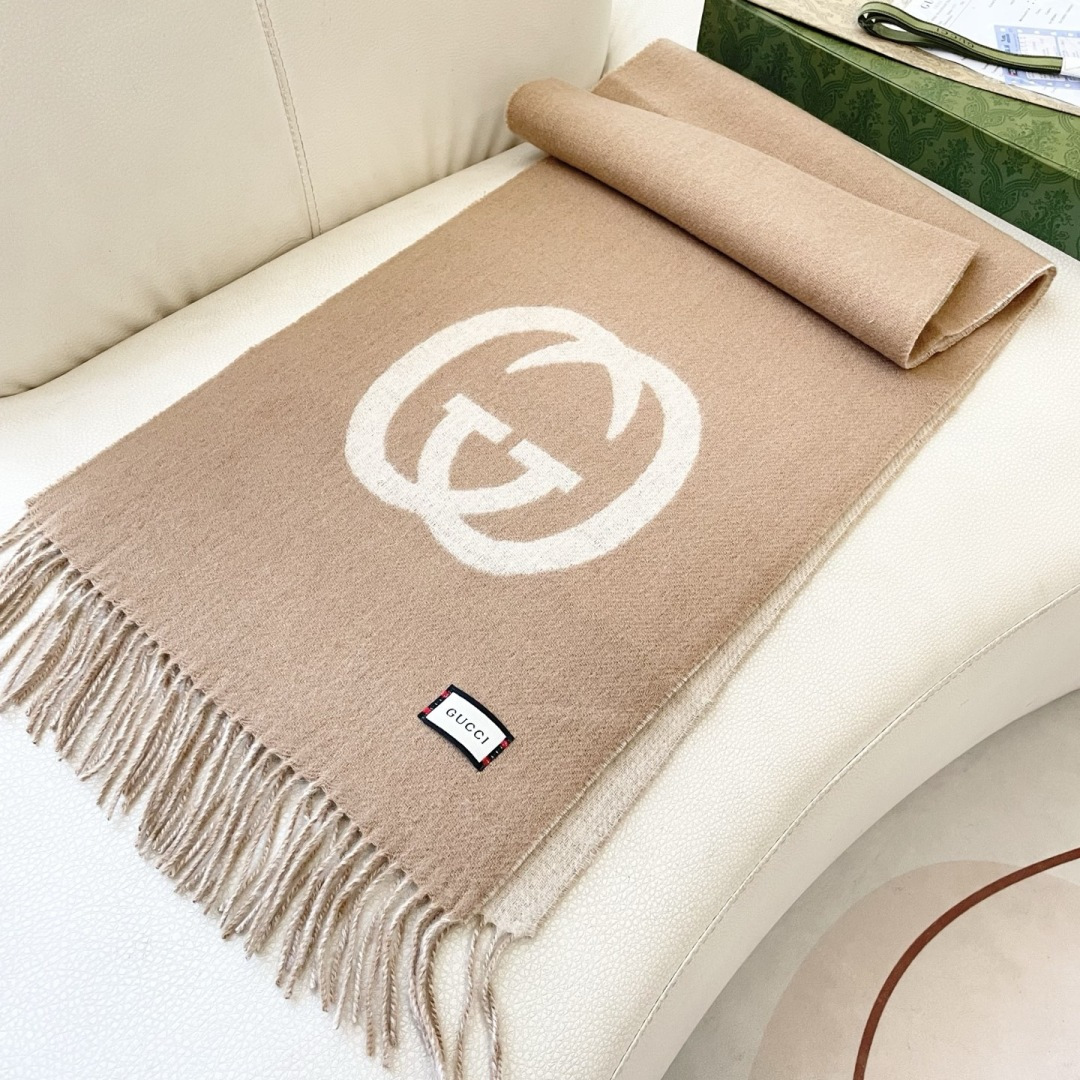 💋2025专柜最新款💨古奇火爆来袭💥🎊顶级色织工艺🔥此工艺只有大牌纯正代工厂才有的工艺‼️100%顶级羊