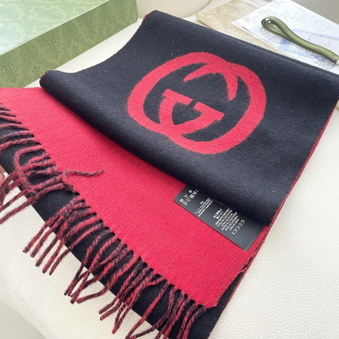 💋2025专柜最新款💨古奇火爆来袭💥🎊顶级色织工艺🔥此工艺只有大牌纯正代工厂才有的工艺‼️100%顶级羊