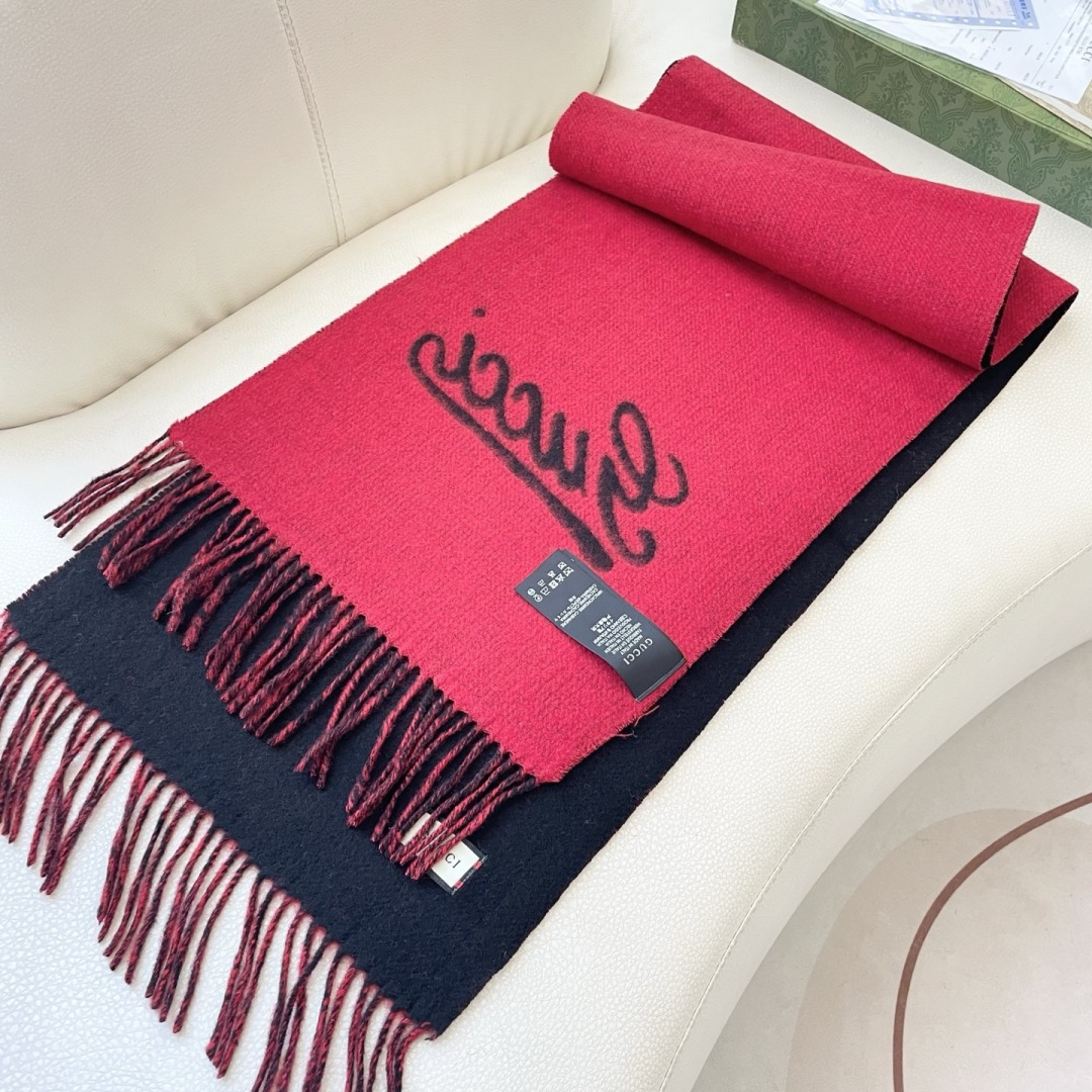 💋2025专柜最新款💨古奇火爆来袭💥🎊顶级色织工艺🔥此工艺只有大牌纯正代工厂才有的工艺‼️100%顶级羊