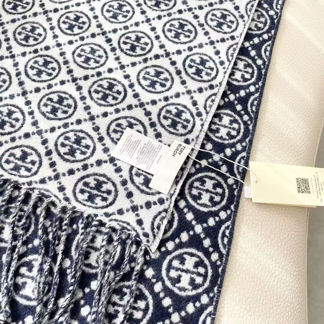 专柜同步！TORY BURCH 【托里伯奇长巾】很幸运拿到這个品牌的东西，真的不多见，很少在国內做订单，