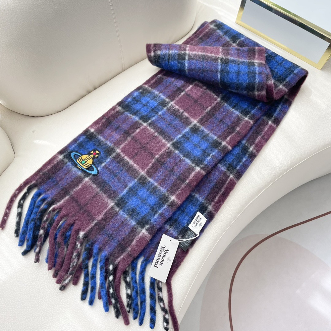 2025小红书走火爆款 𝐕𝐢𝐯𝐢𝐞𝐧𝐧𝐞 𝐖𝐞𝐬𝐭𝐰𝐨𝐨𝐝🪐✨经典大土星马海毛围巾 vivienne w