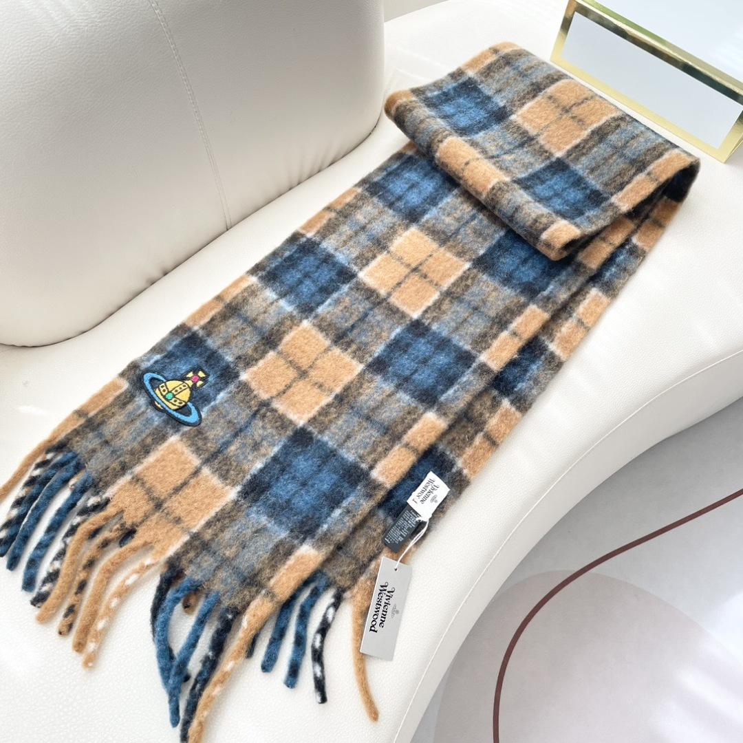 2025小红书走火爆款 𝐕𝐢𝐯𝐢𝐞𝐧𝐧𝐞 𝐖𝐞𝐬𝐭𝐰𝐨𝐨𝐝🪐✨经典大土星马海毛围巾 vivienne w