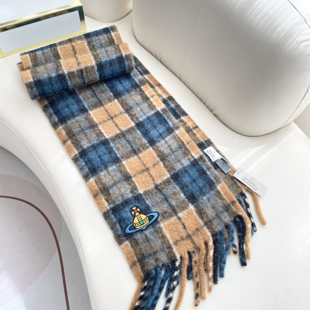 2025小红书走火爆款 𝐕𝐢𝐯𝐢𝐞𝐧𝐧𝐞 𝐖𝐞𝐬𝐭𝐰𝐨𝐨𝐝🪐✨经典大土星马海毛围巾 vivienne w