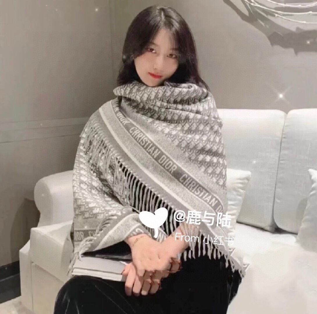 Dior Oblique Shawl
