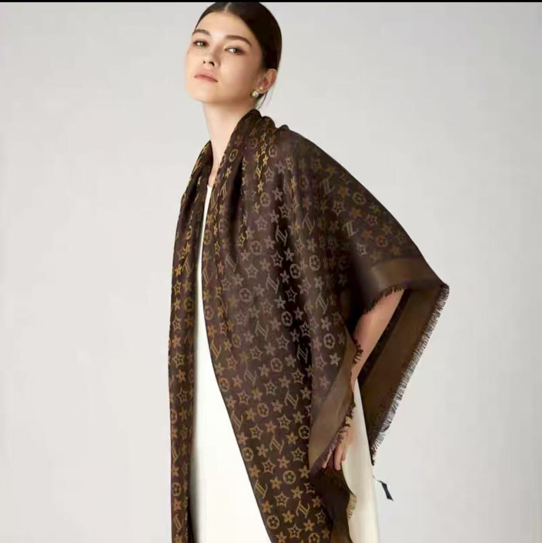 Louis Vuitton Metallic Shawl