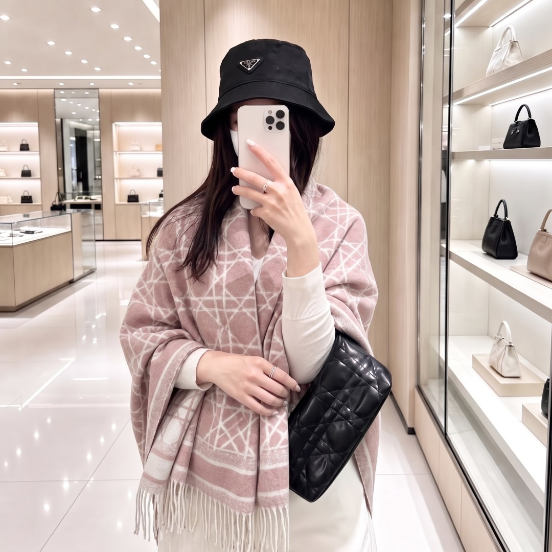 Dior Jacquard Cape