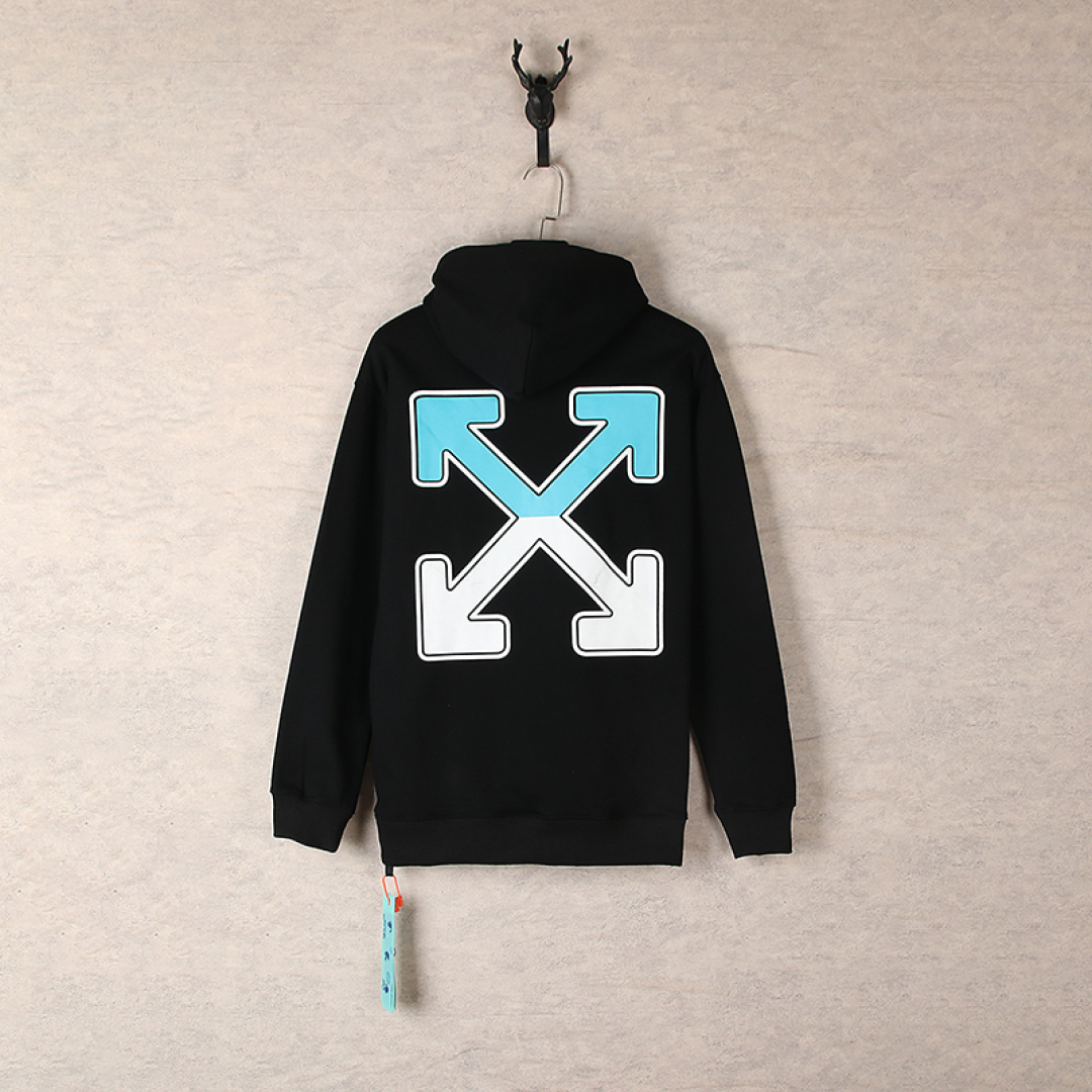 Off-White King of Tide: Black and White Coat with Unique Design and Comfort. - 图片 5