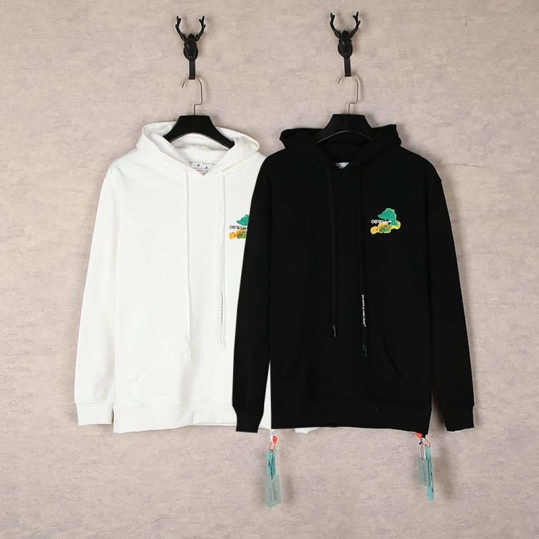 Fashionable Black and White Hoodies Inspired by Monet’s Artistic Style - 图片 6