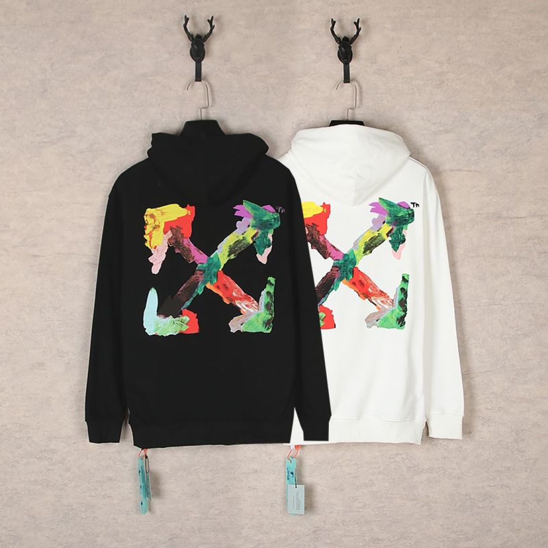 Fashionable Black and White Hoodies Inspired by Monet’s Artistic Style - 图片 5
