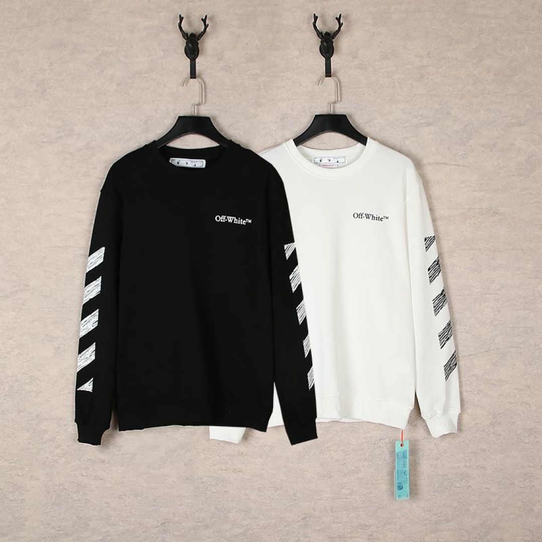 Off-White Street Trend Security Guard Shirt with Unique Design - 图片 2