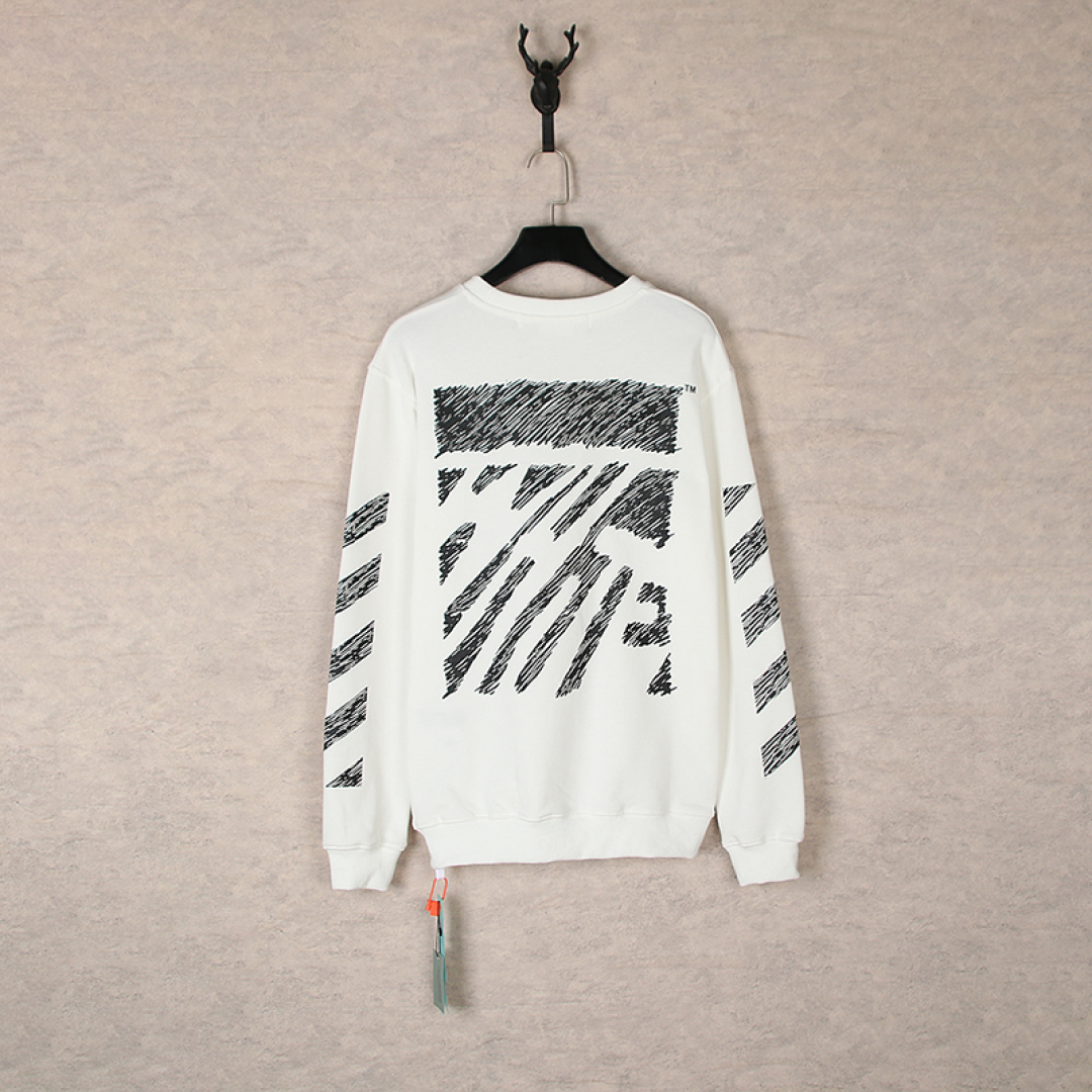 Off-White Street Trend Security Guard Shirt with Unique Design - 图片 4