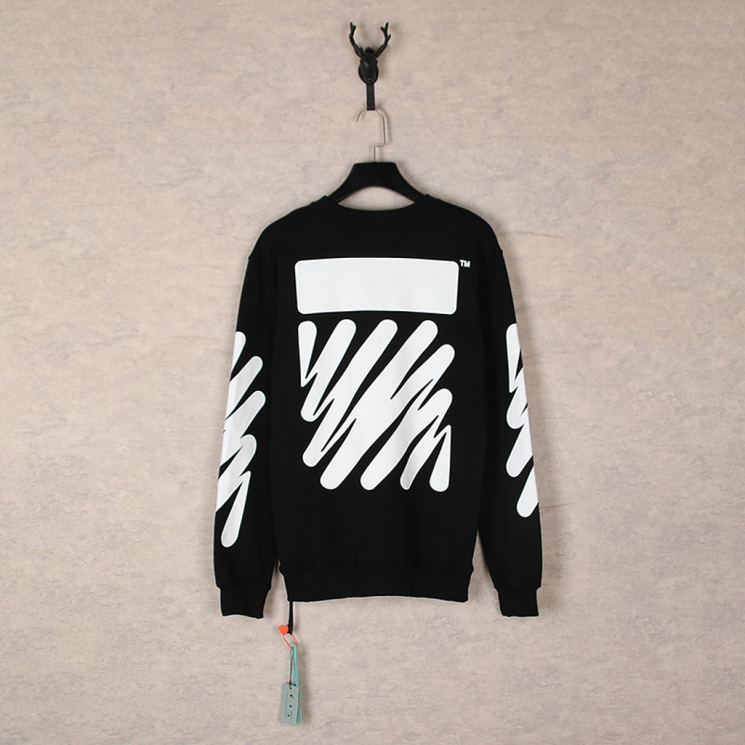 Off-white Coat with Unique Geometric Print and Street Art Vibes - 图片 6