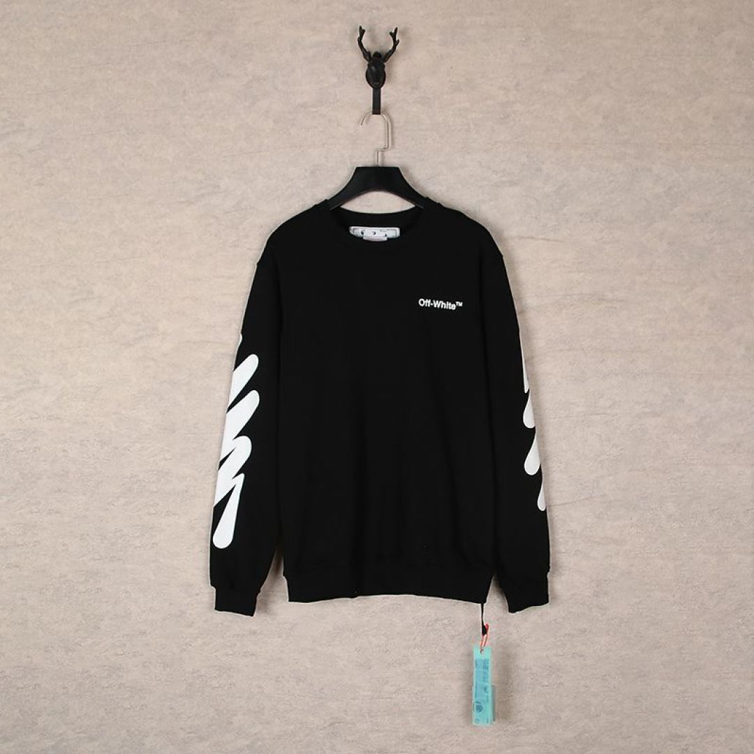 Off-white Coat with Unique Geometric Print and Street Art Vibes - 图片 5