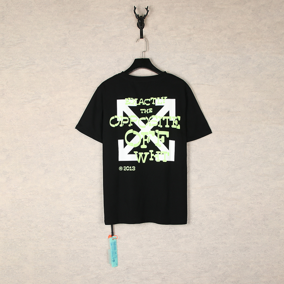 Off-White Fashion T-Shirts: White and Black Collisions in Style Circle - 图片 5