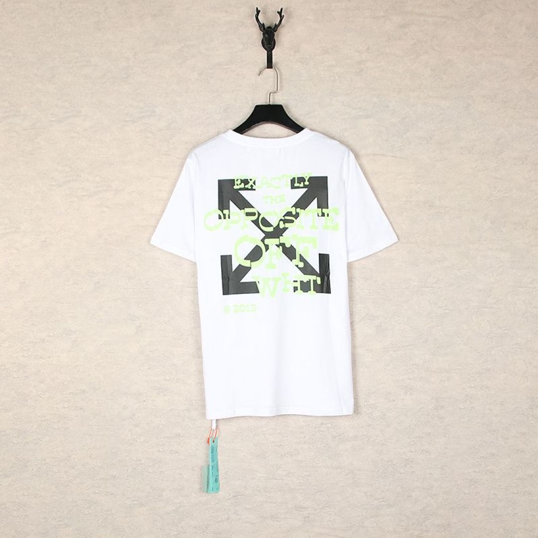 Off-White Fashion T-Shirts: White and Black Collisions in Style Circle - 图片 3