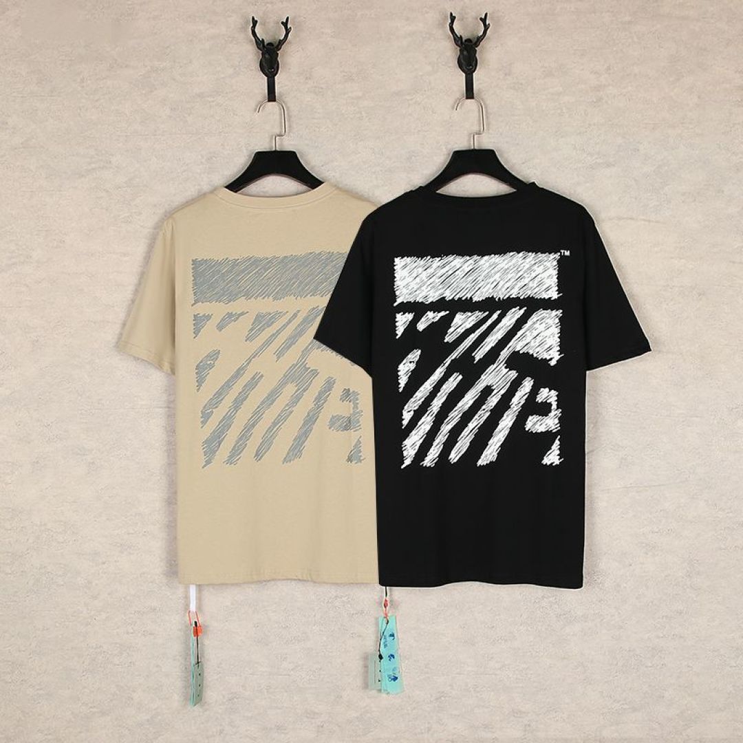 Fashion Review: Off-White T-Shirts – Stylish and Versatile in Khaki and Black