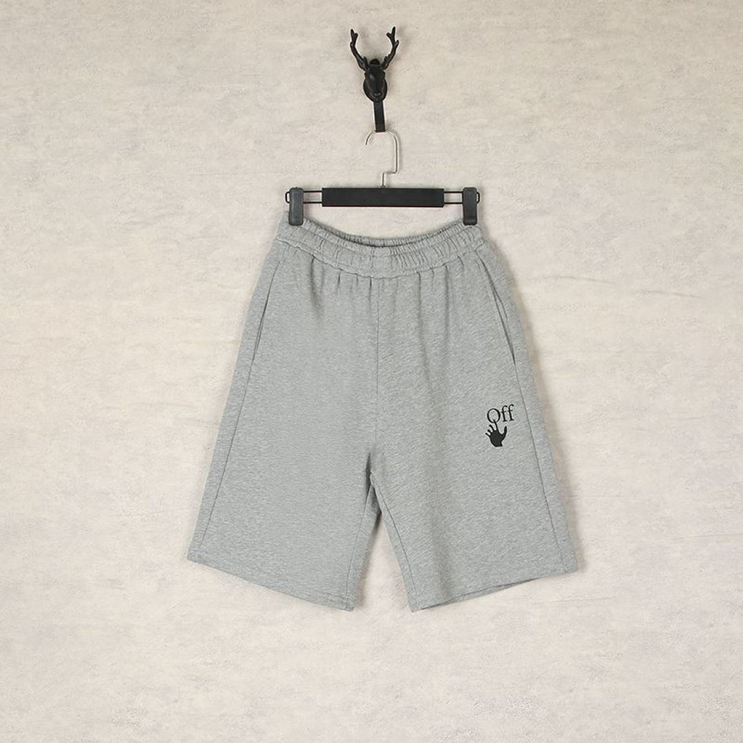 Off-White Shorts: Unlock Street Style with Marked Cross-Arrow Patterns - 图片 3