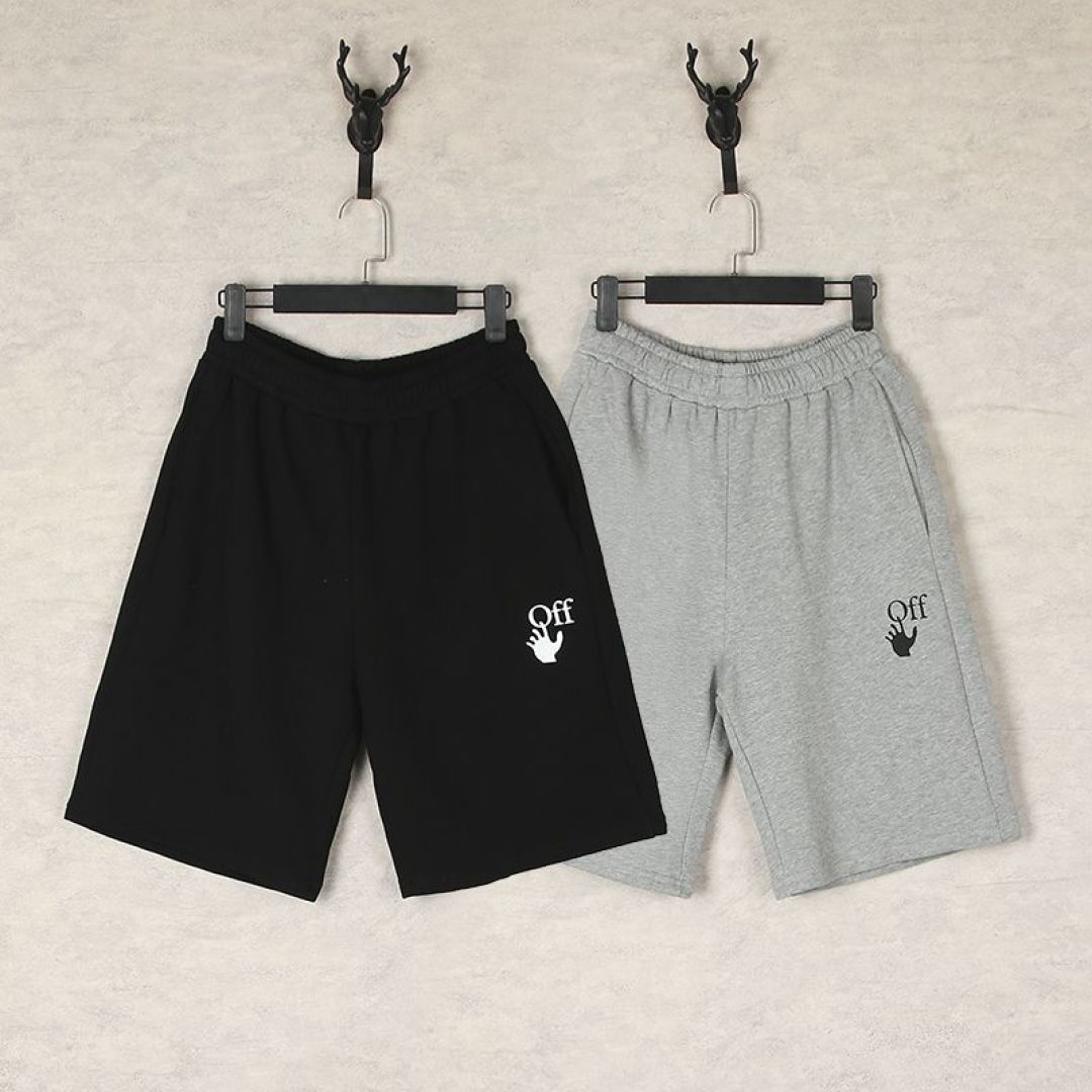 Off-White Shorts: Unlock Street Style with Marked Cross-Arrow Patterns - 图片 2