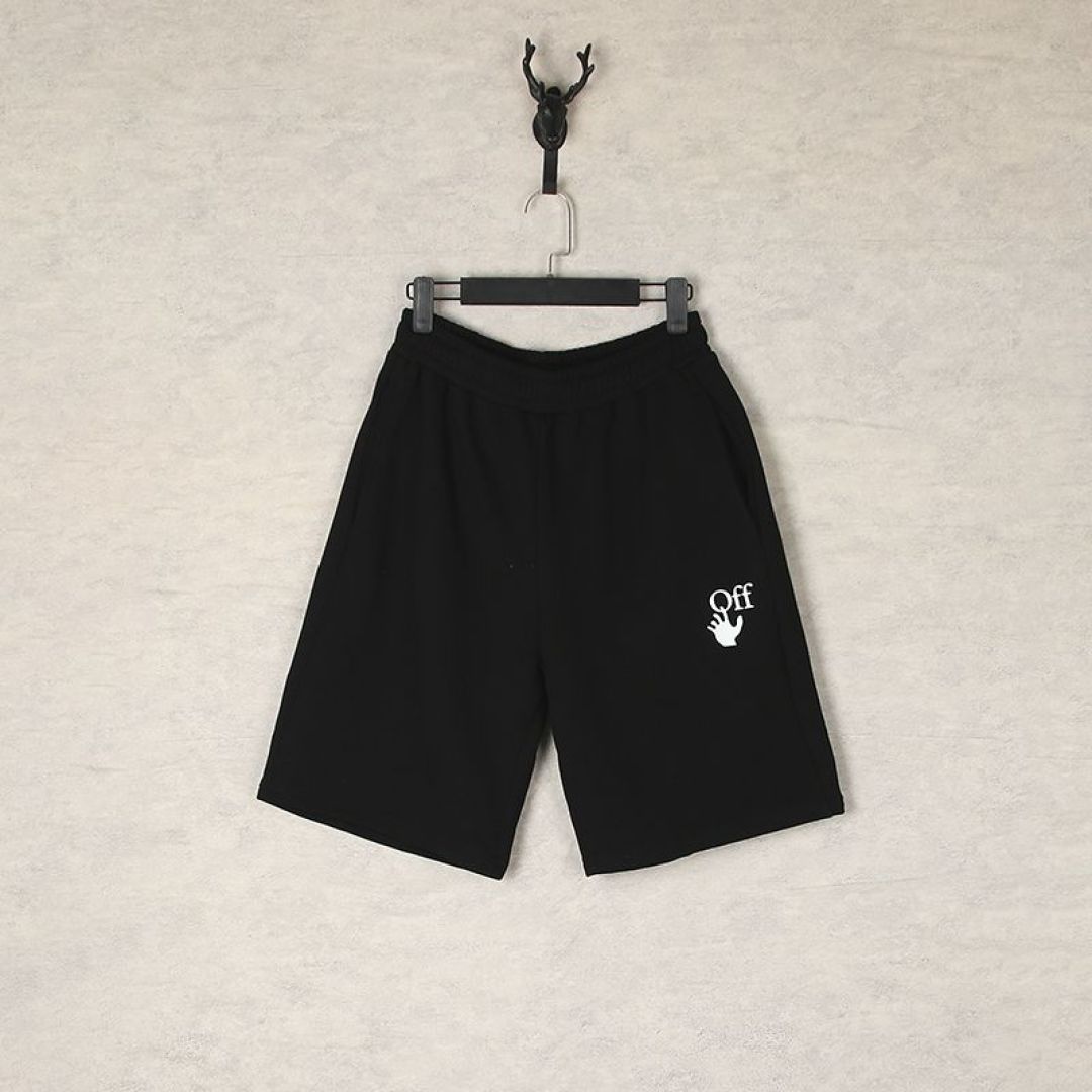 Off-White Shorts: Unlock Street Style with Marked Cross-Arrow Patterns - 图片 6
