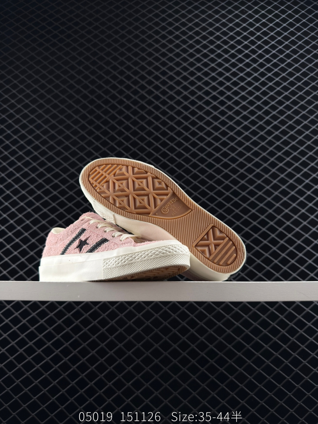 匡威CONVERSE匡威 One Star Academy Pro翻毛皮运动休闲板鞋 一星系列经典低帮复古麂皮休闲百搭硫化板鞋 男女鞋真标硫化工艺#双层围条夹布防开胶工艺#内嵌EVA缓震鞋底装置❗ 编码151126 硫化半