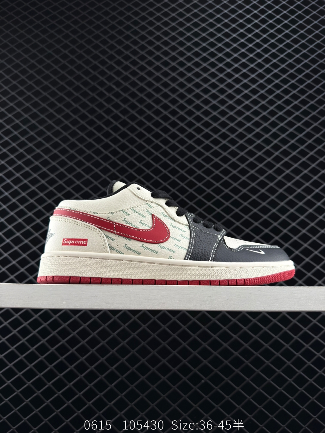 🈴💰210
公司级✅NK Dunk Low Retro “DIY高端定制”
低帮休闲运动板鞋
原装头层材料 用料绝不含糊 独家版型蒸餾加工帶來的是更好的视觉和脚感体验 清洁度 电绣工艺 皮料切割干净无任何毛边 细节完美
货号：XX9910 010
尺码：36 36.5 37.5 38 38.5 39 40 40.5 41 42 42.5 43 44 45
编码：105430